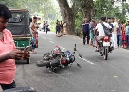 যশোরের ঝিকরগাছায় মোটরসাইকেল দুর্ঘটনায় যুবক নিহত