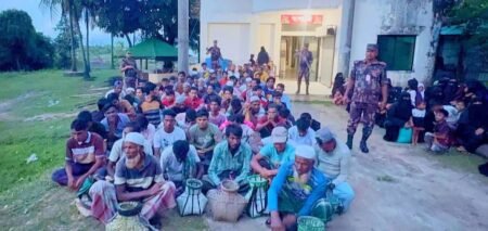 বিজিবির টেকনাফে কঠোর নজরদারি