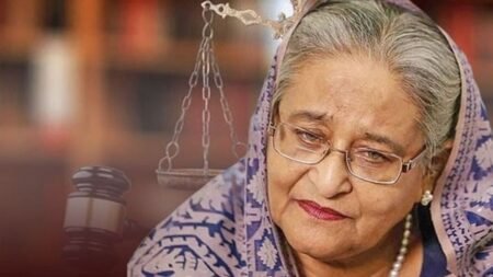 তিন মামলায় হাসিনার ২১ বছরের কারাদণ্ড