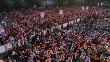 চাঁপাইনবাবগঞ্জে ছাত্র-যুব সমাবেশ অনুষ্ঠিত