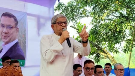 নির্বাচন হলে জামায়াত এনসিপি’র অস্তিত্ব থাকবেনা -মির্জা ফখরুল ইসলাম আলমগীর
