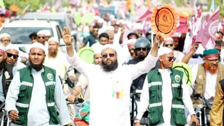নারায়ণগঞ্জ-৪ আসনের প্রার্থী মুফতি ইসমাইল সিরাজীকে বিতর্কিত