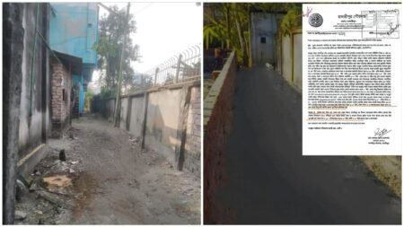 প্রশাসনের পদক্ষেপের অপেক্ষায় মাদারীপুরের সড়ক